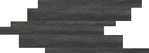 Walks 1.0 Black Modulo Listello Sfalstato  Керамогранит 21x40