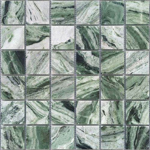 Pietrine Onice Verde Oliva Pol 4.8х4.8  Камень 30.5x30.5