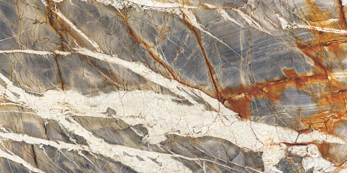 Maxfine Marmi Blue Tempest Block A Lucidato Sq 6 Mm  Керамогранит 150x300