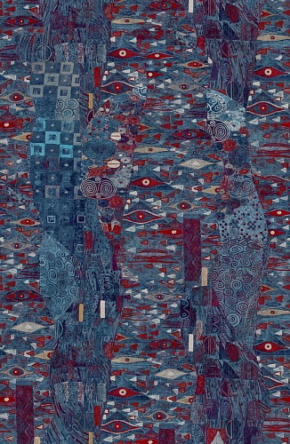 Виниловые обои ACADEMY a tribute to Gustav Klimt 1x10.05