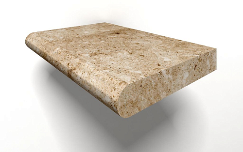 Stairs Cappuccino Solid Mb002  Мрамор 30x100