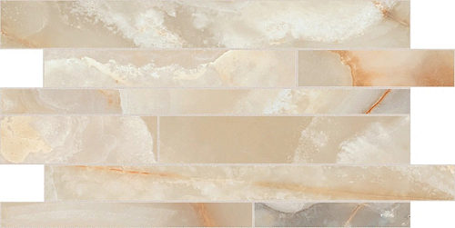 Onyx and More Golden Onyx Glossy Modulo Listello Sfalsato Керамогранит 30x60