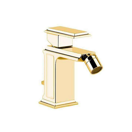  Eleganza Gessi Смеситель Для Биде С Донным Клапаном, Золото 3.8x14
