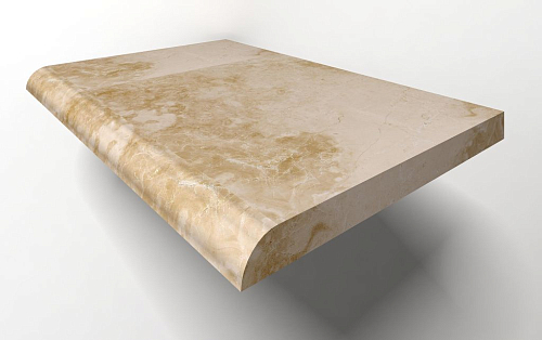 Stairs Latte Solid Mb008  Мрамор 30x100