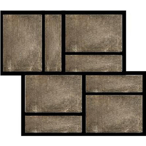 Matieres Rex Brun Mod.Muretto 3d  Керамогранит 30x30