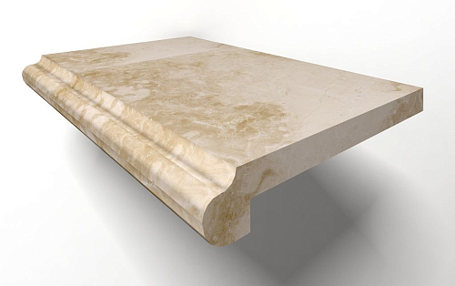 Stairs Latte Solid Mb005  Мрамор 30x100
