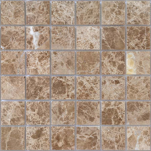 Pietrine Emperador Light Pol 4.8х4.8  Камень 30.5x30.5