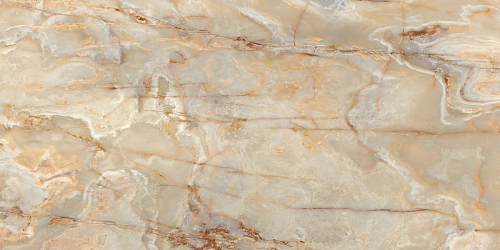 Magnum CDC Golden Onyx Glossy 6mm  Керамогранит 120x240