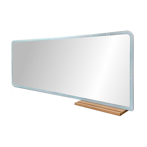  Pure line Wood Зеркало 140Х50 Cm Со Светодиодной Подсветкой, Динамиками, Поддержкой Bluetooth Устройств 6.2x14