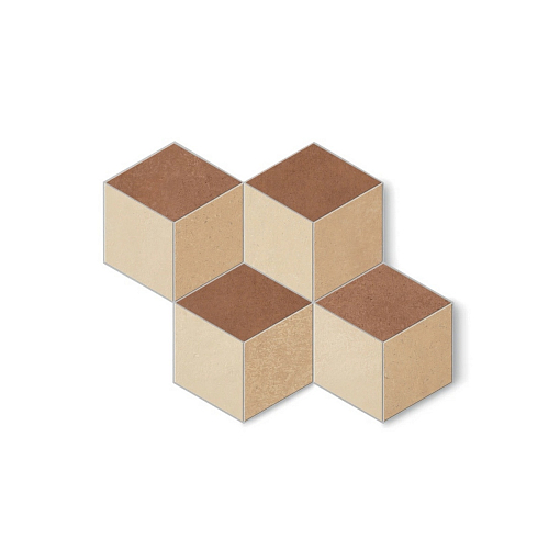 Sensi Terre By Thun Sensi Terre Cot+Ros+Mat Nat Cubo  Керамогранит 37x46