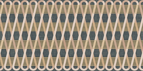 Wide & Style Mini Vol 2 Overlap Nat Rett Керамогранит 60x120