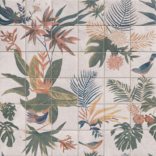 Bali Stones Mural  Керамическая плитка 20x20