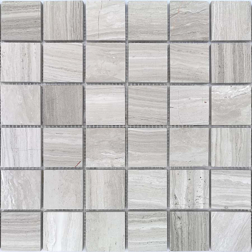 Pietrine Travertino Silver Pol 4.8х4.8  Камень 30.5x30.5