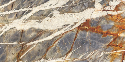 Maxfine Marmi Blue Tempest Block B Lucidato Sq 6 Mm  Керамогранит 150x300