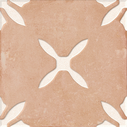 Pangea Clay Flower LT  Керамогранит 22.3x22.3