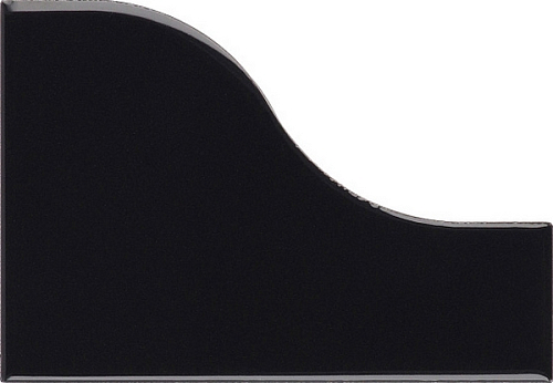 Curve Black Glossy  Керамическая плитка 8.3x12