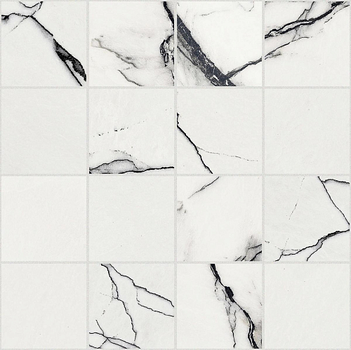 B&W Marble Marble Breach Mat 6 Mm Mos  Керамогранит 30x30