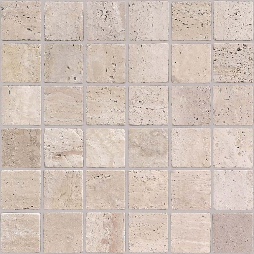 Pietrine Travertino Beige Mat 4.8х4.8  Камень 30.5x30.5