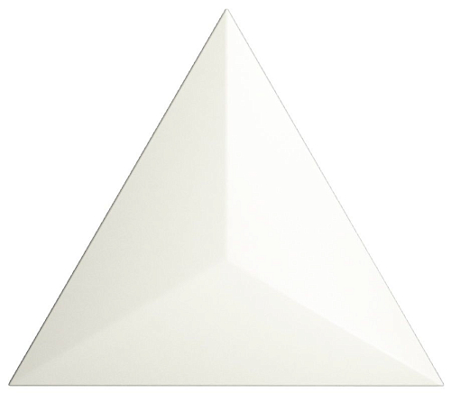 Evoke Traingle Level White Matt  Керамическая плитка 15x17