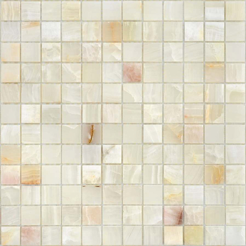 Pietrine Onice Jade Bianco Pol 2.3х2.3  Камень 29.8x29.8