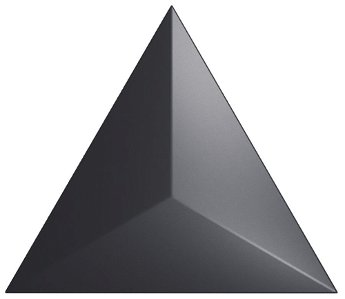 Evoke Traingle Level Black Matt  Керамическая плитка 15x17
