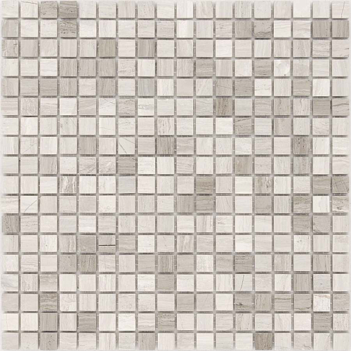 Pietrine Travertino Silver Pol 1.5х1.5  Камень 30.5x30.5