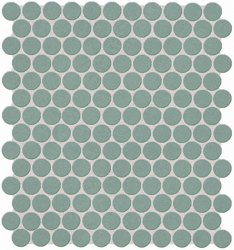 Color Line Salvia Round Mosaico  Керамическая плитка 29.5x32.5