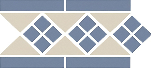 Octagon Border Lisbon With 1 Strip (Tr16 Dots 11 Strips 11) Керамическая плитка 15x28