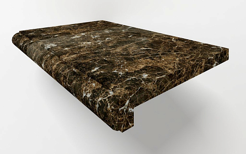 Stairs Emperador Dark Solid Mb004 Мрамор 30x100