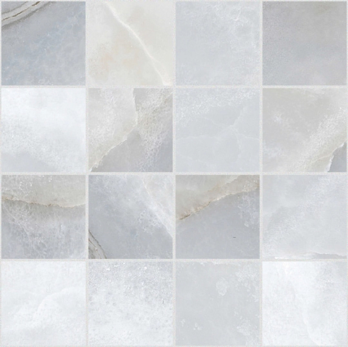 Reves De Rex Blue Glossy 6mm Mosaico  Керамогранит 30x30