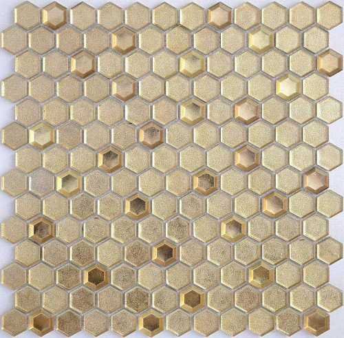 Alchimia Aureo Grani Hexagon  30x30