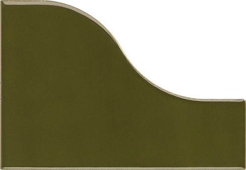 Curve Garden Green Glossy  Керамическая плитка 8.3x12