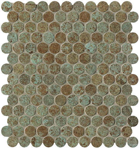 Sheer Шир Деко Раст Раунд Мозаико  Керамическая плитка 29.5x32.5