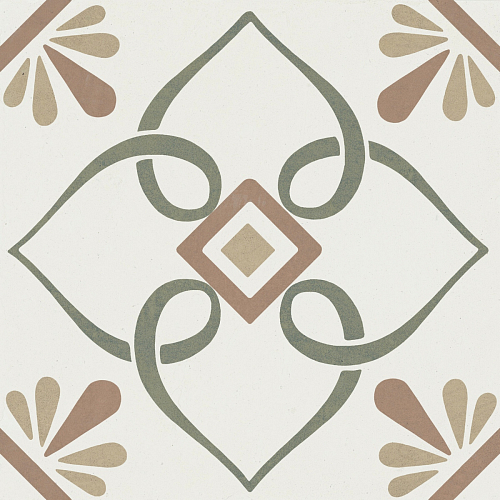 Provenza Green Petals  Керамогранит 22.3x22.3