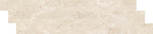 Elemental Stone Cream Limes.Listello Sfalsato Nat Lucido  Керамогранит 15x60