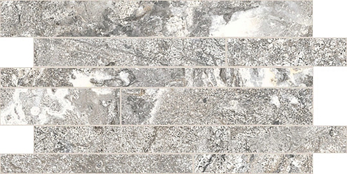 Onyx and More White Porphyry Strutturato Modulo Listello Sfalsato  Керамогранит 30x60