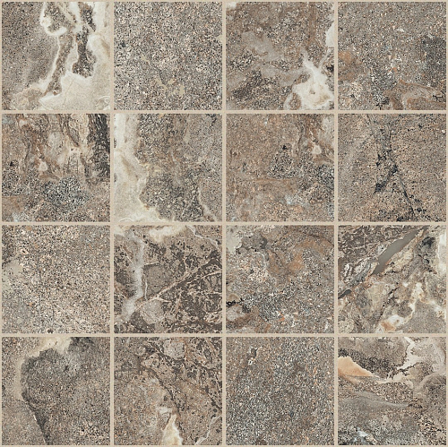 Onyx and More Golden Porphyry Strutturato 6mm Mosaico Керамогранит 30x30