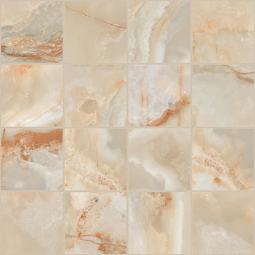 Onyx and More Golden Onyx Glossy 6mm Mosaico Керамогранит 30x30