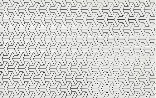 Ломбардиа Белый  Керамическая плитка 25x40