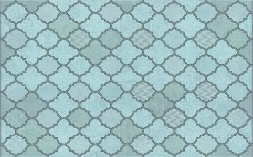 Фоскари Бирюзовый  Керамическая плитка 25x40