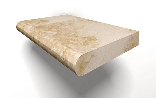Stairs Latte Solid Mb002  Мрамор 30x100