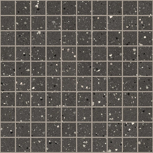 Earthtech Carbon Flakes Glossy Bright Mosaico  Керамогранит 30x30