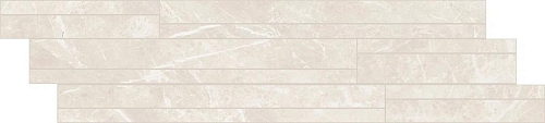 Elemental Stone White Dolomia Listello Sfalsato Nat Lucido  Керамогранит 15x60