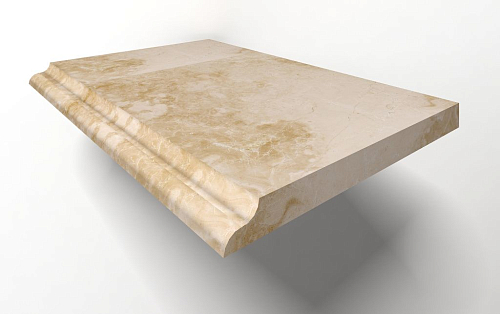 Stairs Latte Solid Mb007  Мрамор 30x100