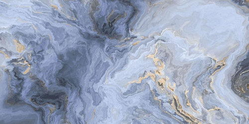 Арабески Блю Полированный Керамогранит 60x120
