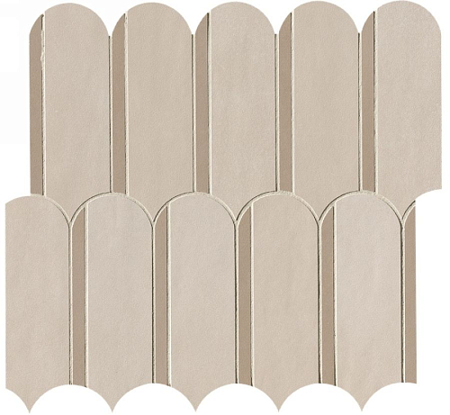 Milano Mood Sabbia&Biscotto Archs Mosaico  Керамогранит 28.2x31