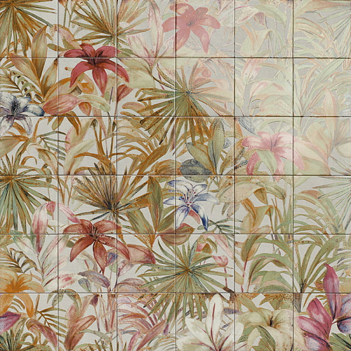 Bangkok Mural Bangkok (Комплект Из 36шт)  Керамическая плитка 90x90