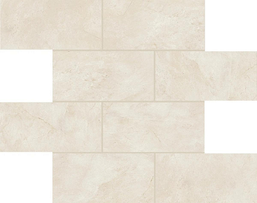 Stones & More 2.0 Marfil Glossy 6 Mm Muretto 7.5X15  Керамогранит 30x30