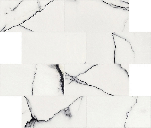B&W Marble Marble Breach Mat 6 Mm Muretto Sf  Керамогранит 30x30