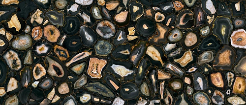 Mystic Luxe Black Sea Gold Satin 6 Mm  Керамогранит 120x280